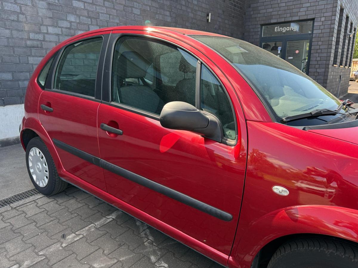 Citroen C3 original Tür vorn rechts EKQ Luziferrot Rohbau BJ08