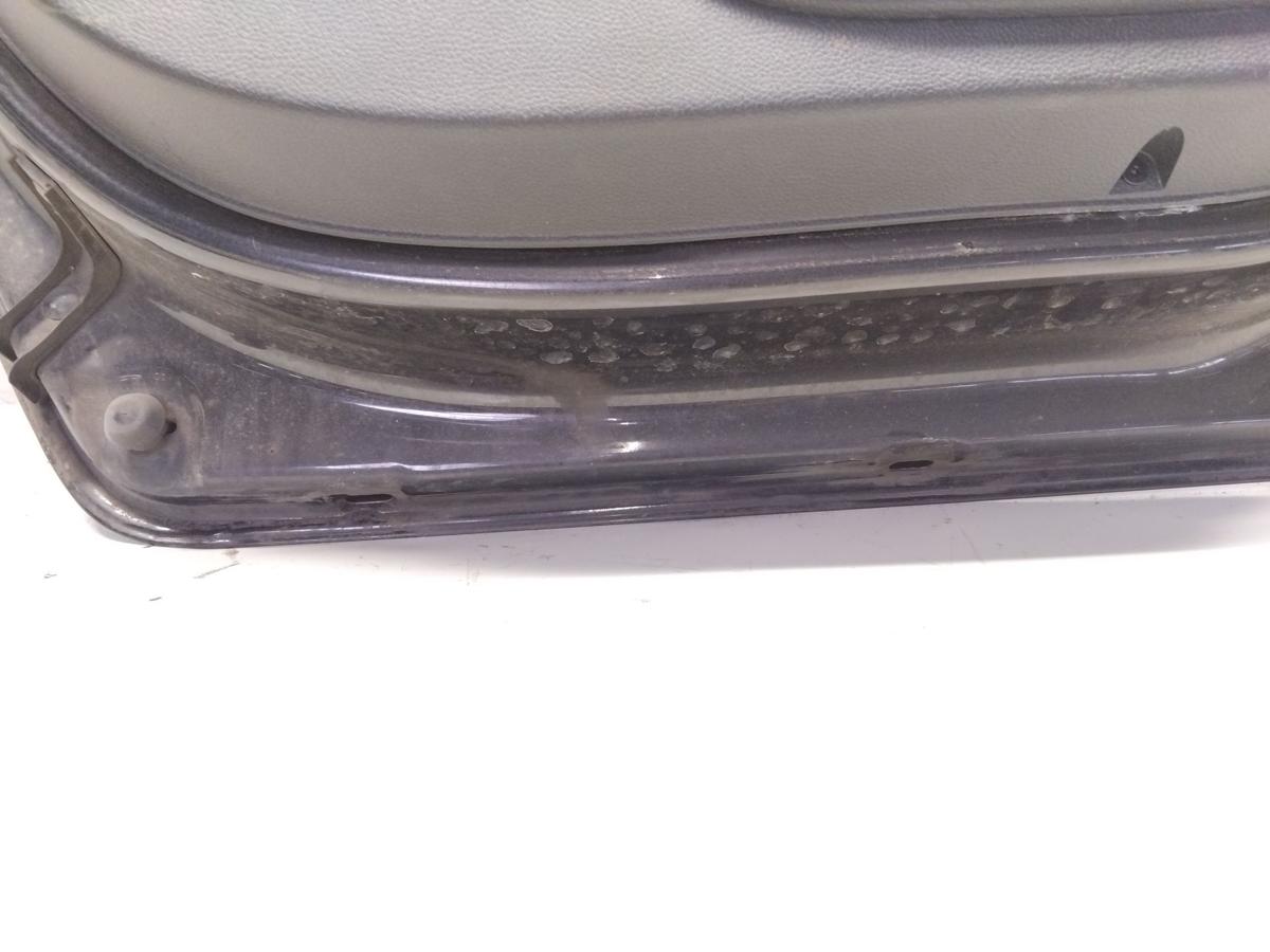 Skoda Fabia 2 Kombi 5J T&uuml;r hinten links schwarzmetallic 9910 Black Magic Bj.2008