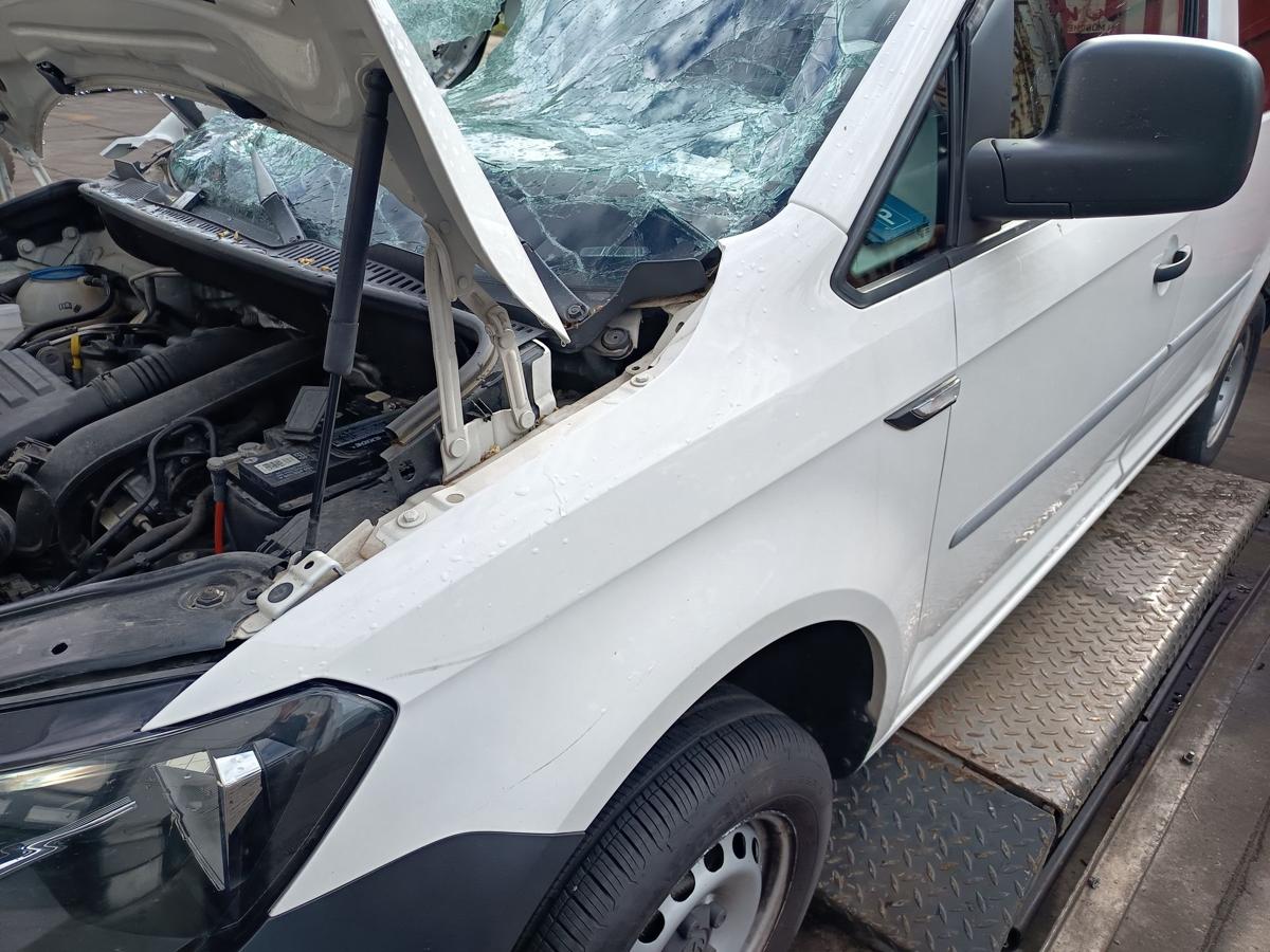 VW Caddy IV SA original Kotfl&uuml;gel links Seitenteil B9A Candywei&szlig; Bj 2016
