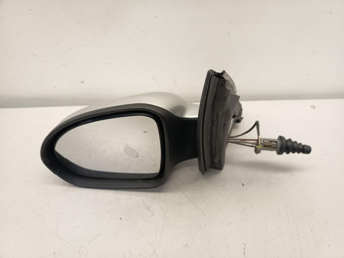 Smart Forfour 454 original Au&szlig;enspiegel links mechanisch EB4 Silber Bj 2005