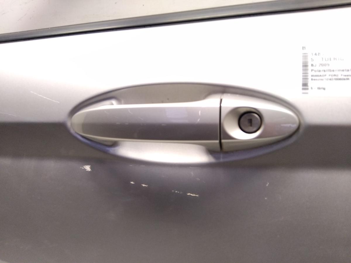 Ford Fiesta JA8 T&uuml;r vorn links Fahrert&uuml;r 5-T&uuml;rer Polarsilbermetallic BJ2009