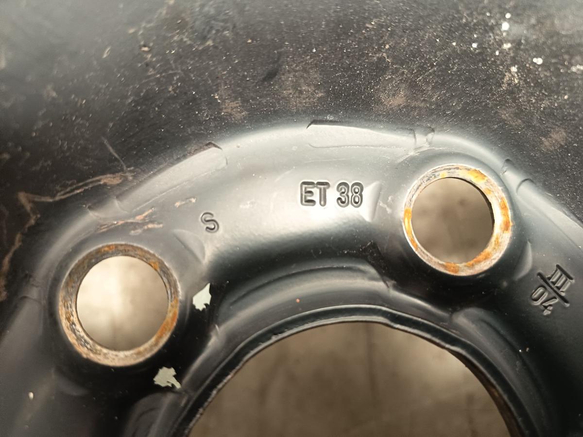 VW Golf IV original Satz Stahlfelgen 6x15 ET38 Baujahr 2003