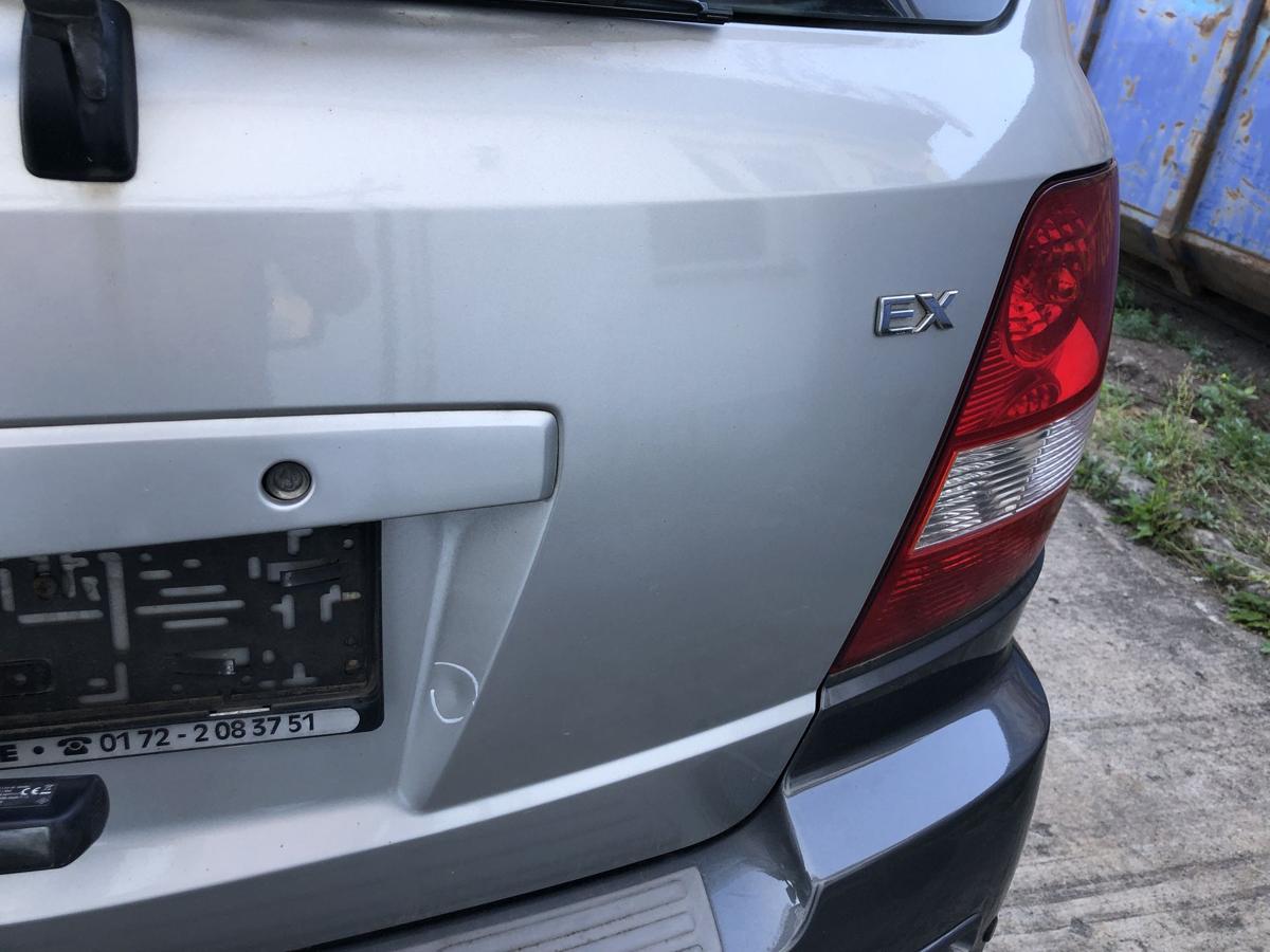 Kia Sorento JC Heckklappe mit Heckscheibe im Rohbau C5 Diamond Silver Metallic