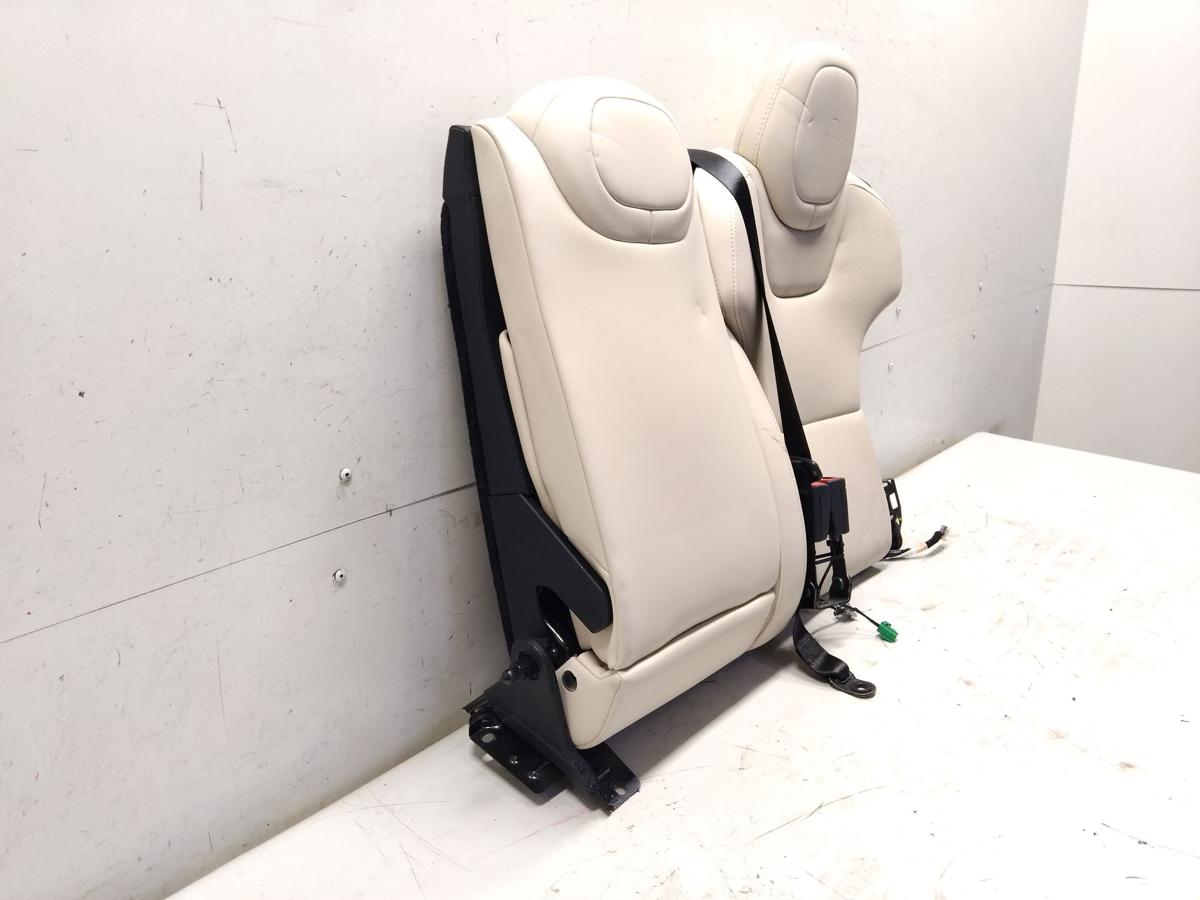 Tesla Model S 2.Facelift Rücksitzlehne links Leder cream beheizt Bj.2023