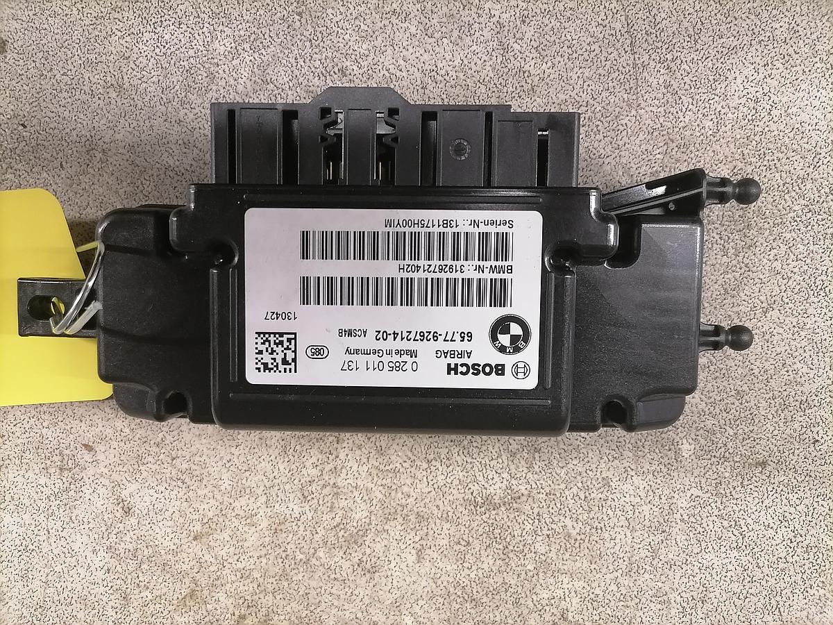 BMW 1er F20 BJ13 Modul Airbag 0285011137 Bosch