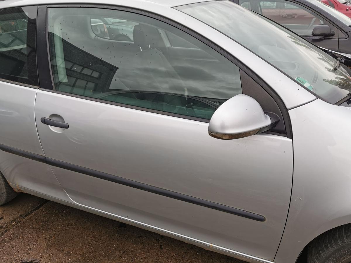 VW Golf V 5 Beifahrert&uuml;r T&uuml;r Autot&uuml;r vorn rechts Rohbau LA7W Reflexsilber 3T&uuml;rer