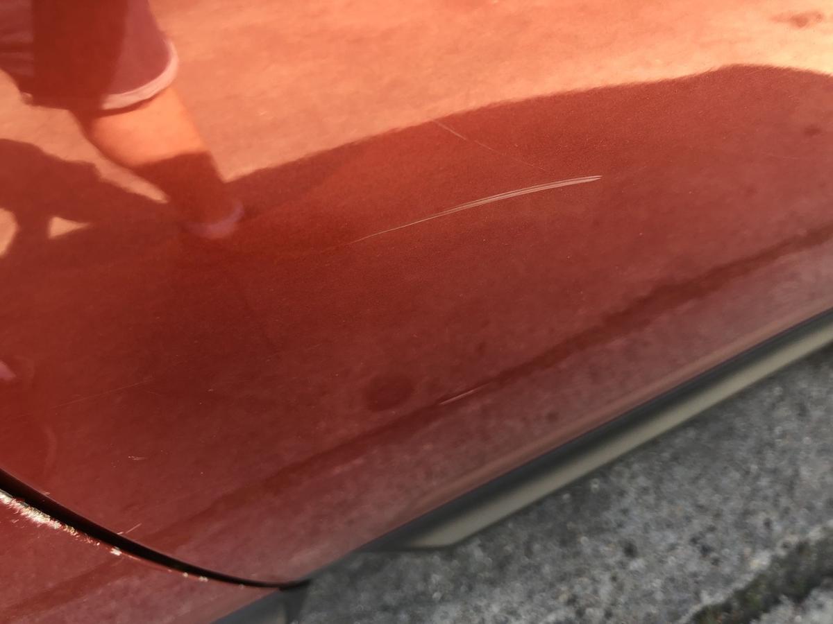 Nissan Qashqai J10 T&uuml;r hinten links im Rohbau A52 Fired Iron Fondt&uuml;r