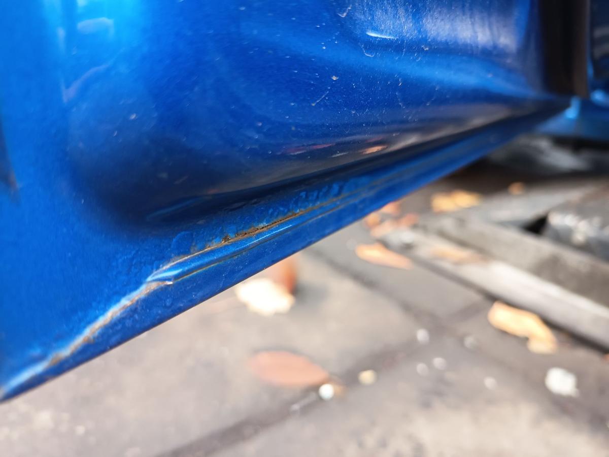 Chevrolet Aveo T300 Bj 2012 original Tür vorn links WA895T BIMINI BLUE