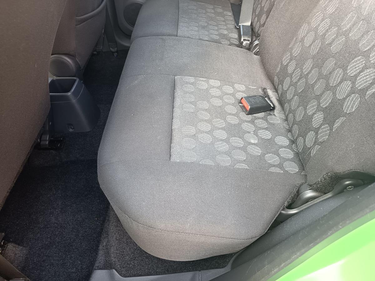 Suzuki Splash original R&uuml;cksitzbank komplett Stoff schwarz/grau Bj 2008