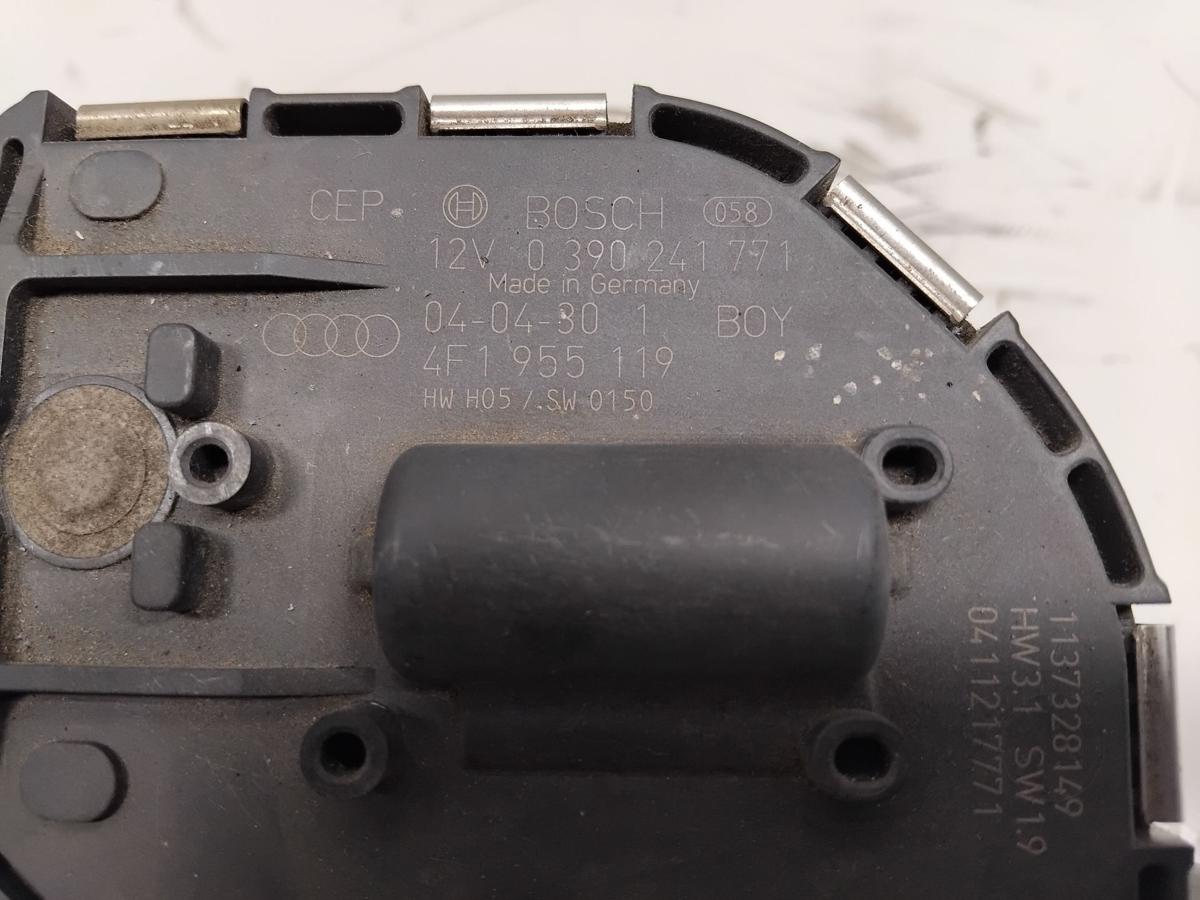 Audi A6 4F Wischermotor mit Wischergest&auml;nge vorn 4F1955119 4F1955023A BJ2004