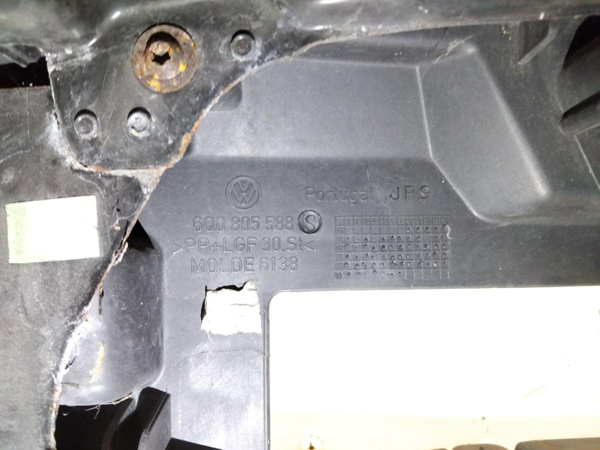 VW Polo 9N3 original Schlosstr&auml;ger Frontmittelteil 1.4TDI mit Klima Bj.2007