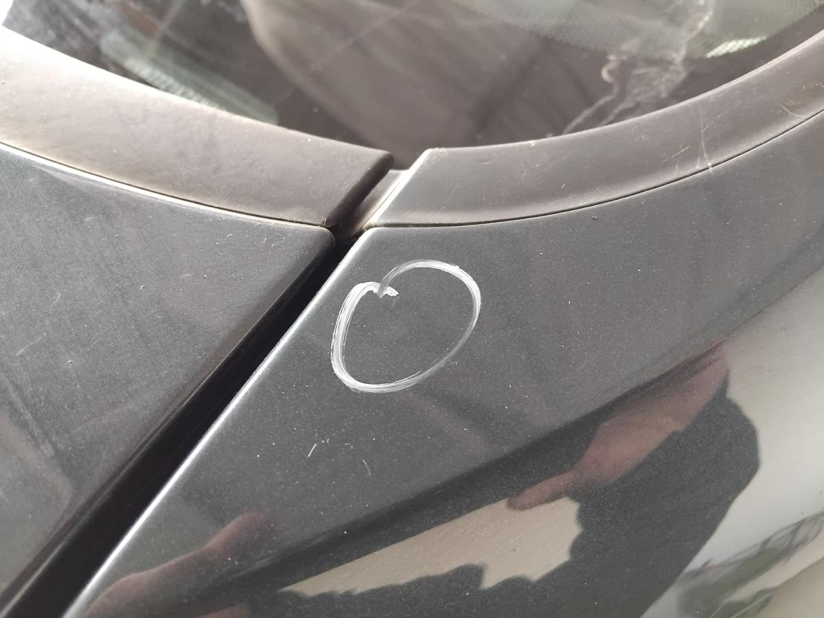 VW Golf Plus 5M original Kotflügel vorn links LC5F Bluegraphitmetallic BJ2006