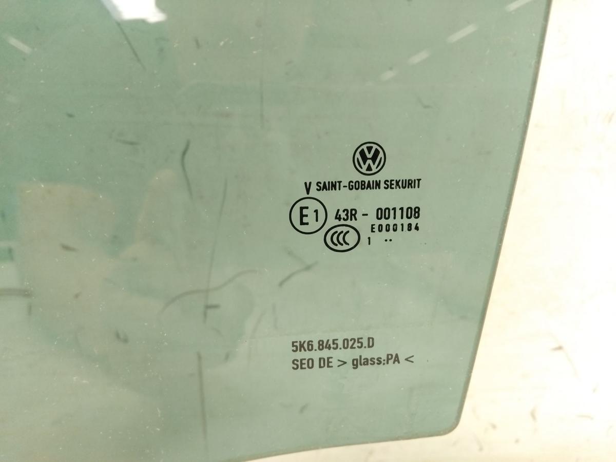 VW Golf 6 Türscheibe hinten links 5-Türer original abgedunkelt Bj.2012