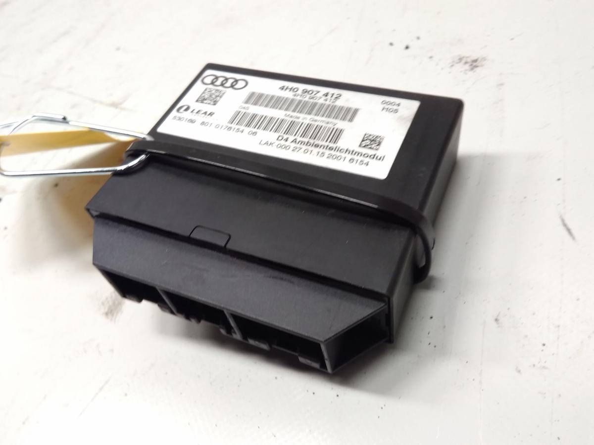 Audi A8 D4 4H original Steuerger&auml;t Ambientelicht Komfortsystem 4H0907412 BJ2015