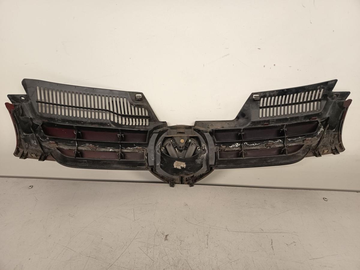 VW Golf V 5 orig K&uuml;hlergrill vorn Sto&szlig;f&auml;ngerabdeckung oben A3W Red Spice Bj 2003