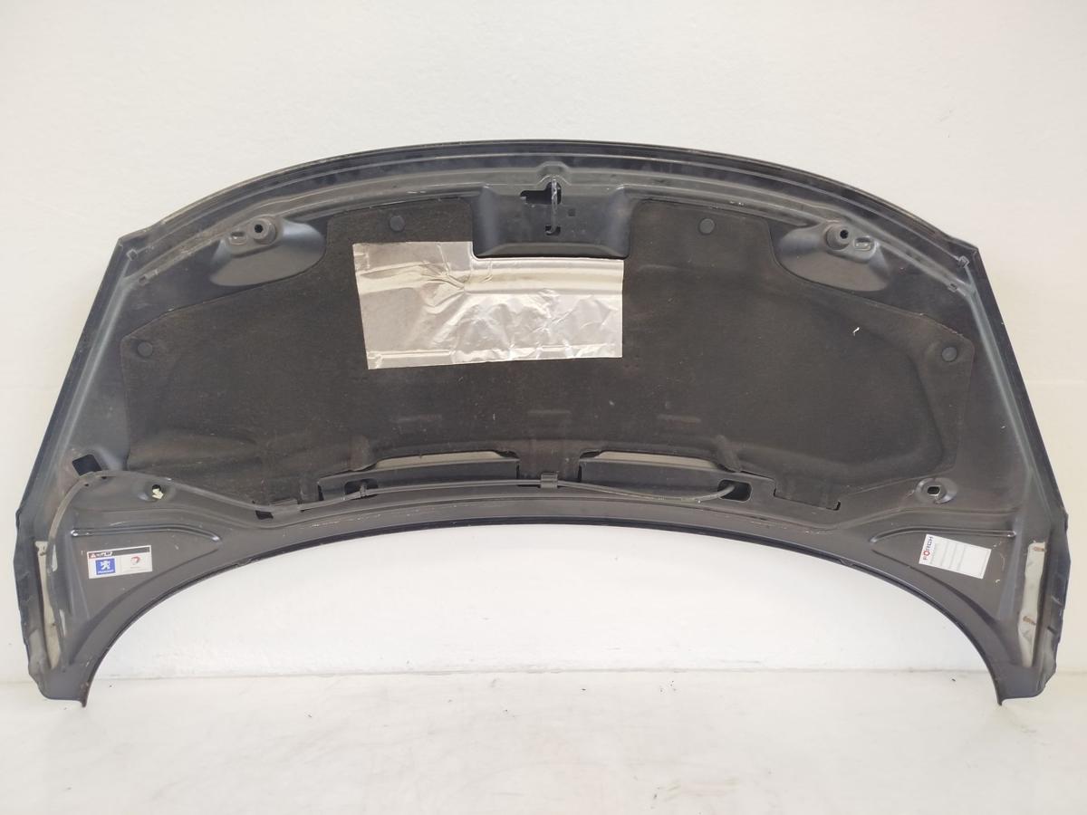 Peugeot 207SW Motorhaube Haube Klappe Bonnet vorn EXL Obsidianschwarz DELLE