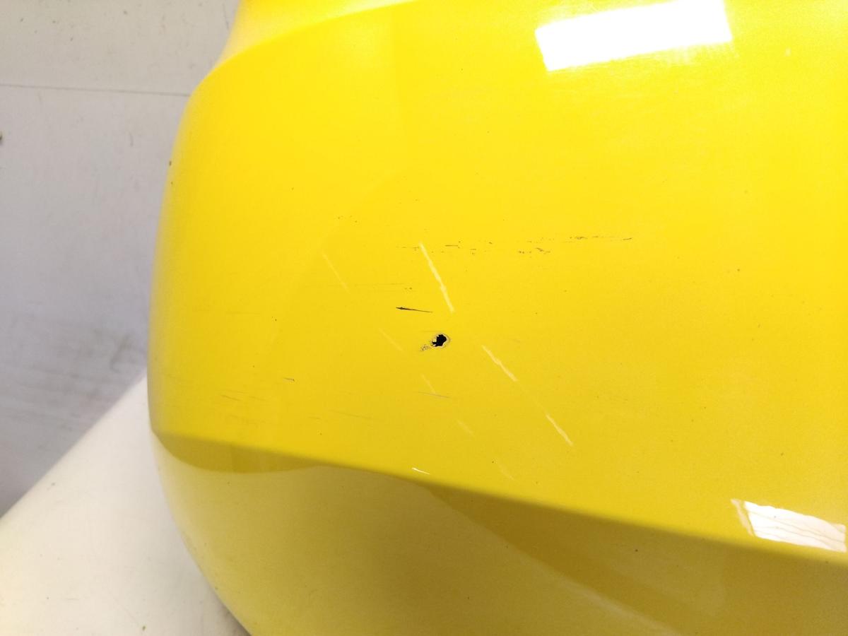 Skoda Fabia 2 original Stoßfänger Stoßstange hinten Limo Fließheck BJ2011 LF1F sprint yellow