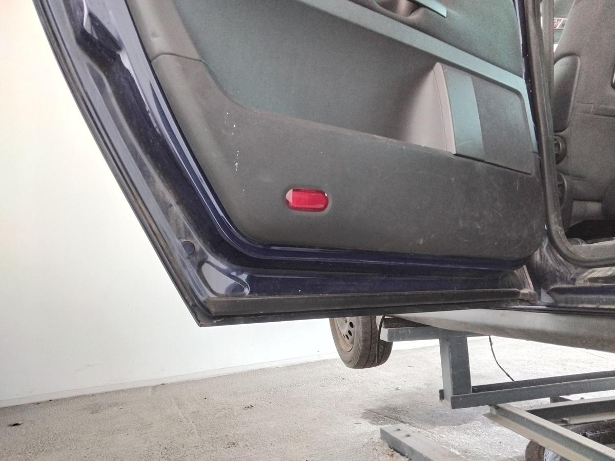 VW Sharan 7M Tür hinten links LD5G Dark Iron Blue Facelift BJ2009