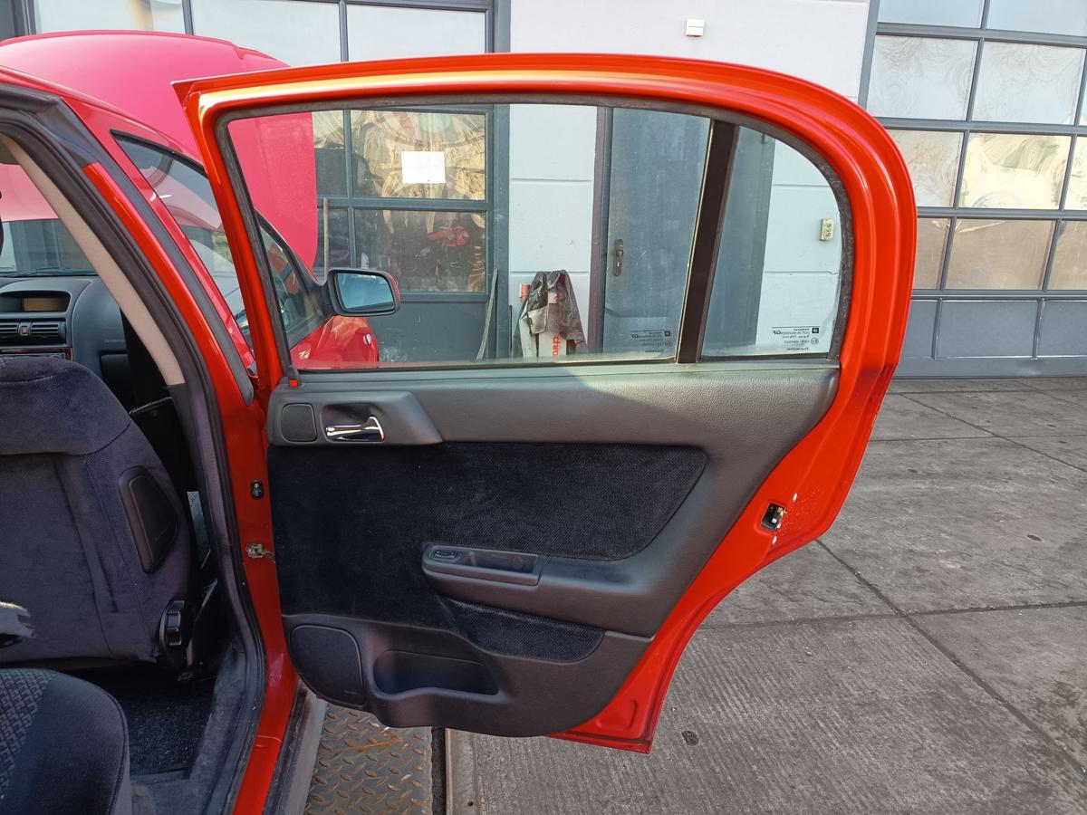 Opel Astra G original T&uuml;r hinten rechts Y547 Magmarot Baujahr 1998