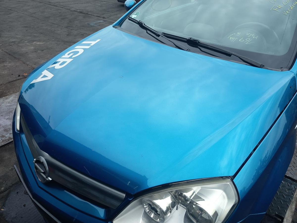 Opel Tigra Twintop Motorhaube Klappe Deckel vorn Front Z21H Antiguablau Bj 2007