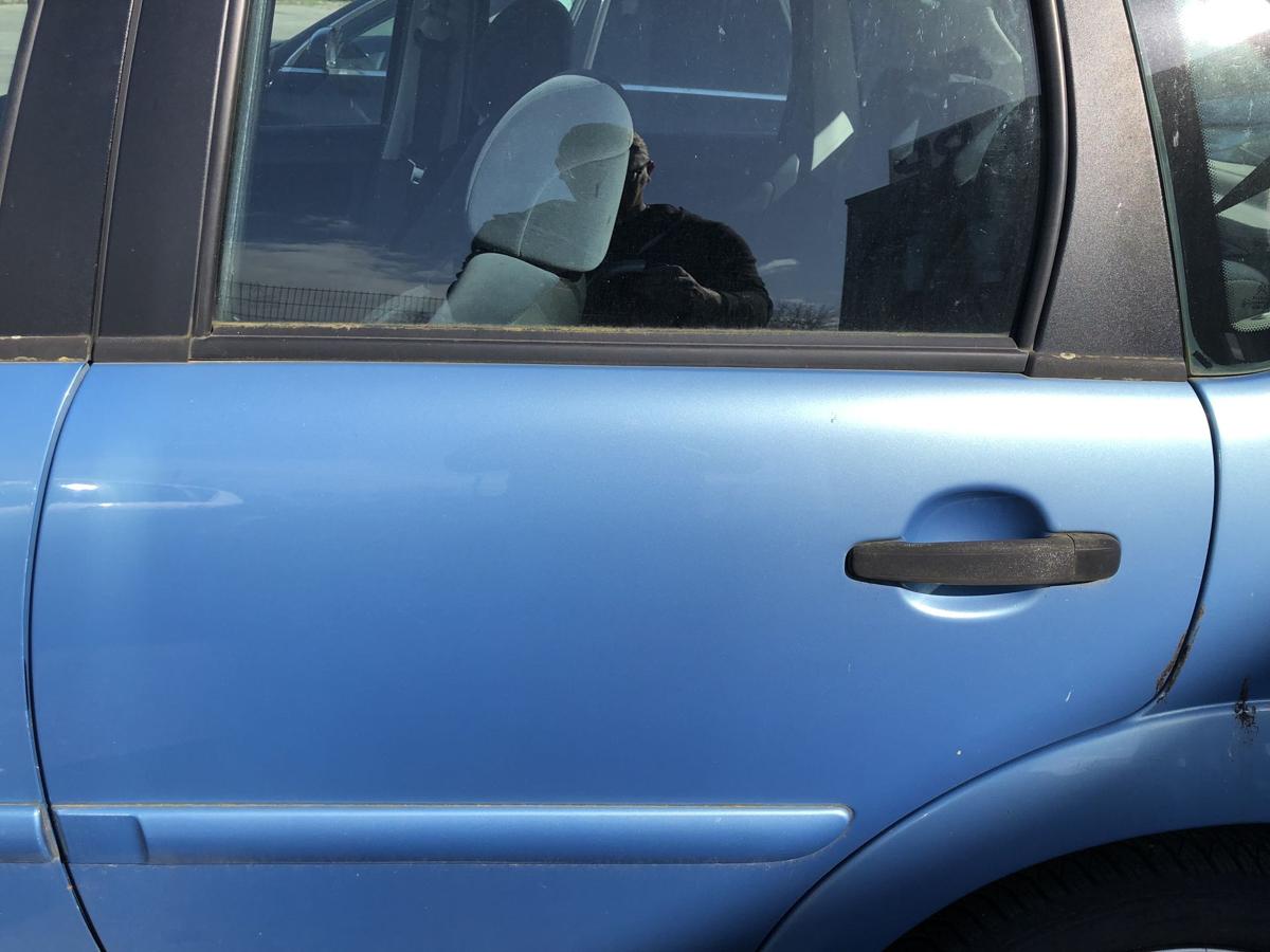 Citroen C3 Typ F T&uuml;r hinten links Fondt&uuml;r Rohbau KMY Lucia Blau Metallic