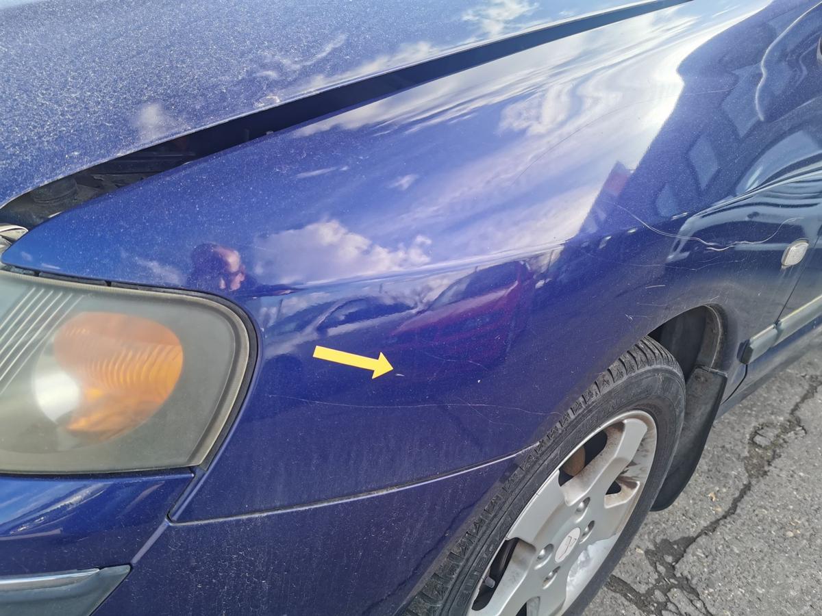 Mitsubishi Space Star DG Kotfl&uuml;gel Fender Seitenwand vorn links T18-Virtual Blue