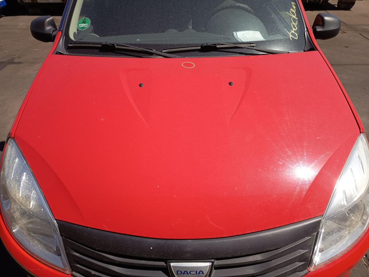 Dacia Sandero original Motorhaube 21D Feuerrot Baujahr 2009