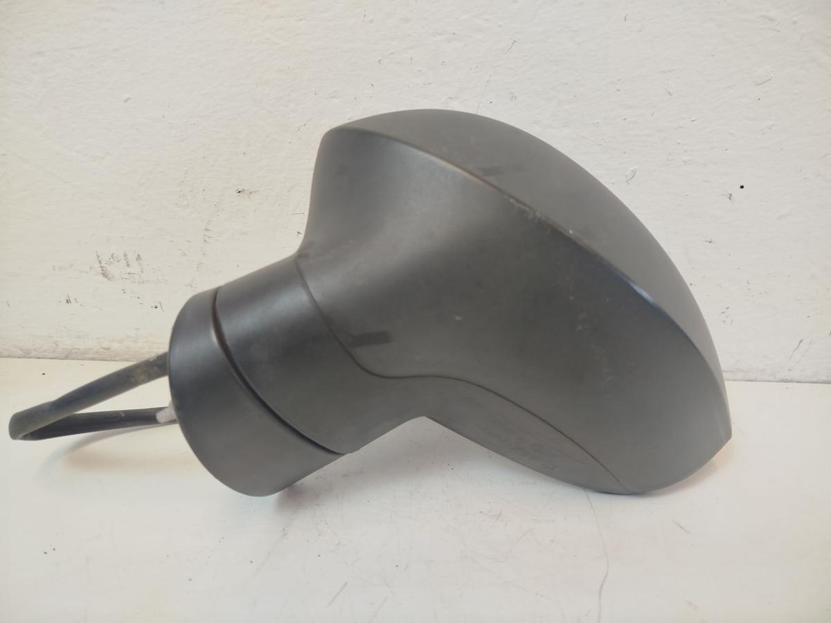 Seat Ibiza 6J Aussenspiegel links R&uuml;ckspiegel Seitenspiegel manuell unlackiert