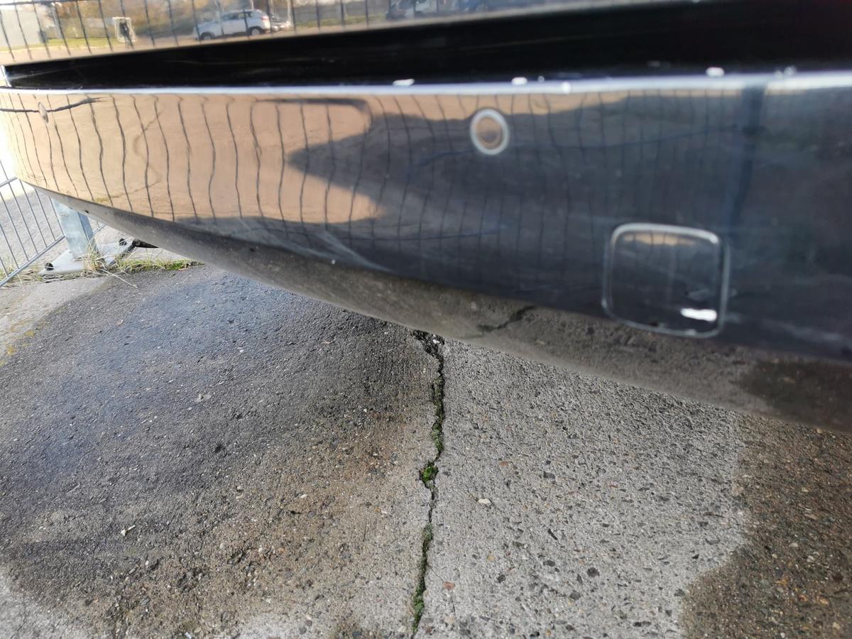 Ford Mondeo BA7 Kombi Stossstange Stossf&auml;nger Bumper hinten PDC Panther Schwarz
