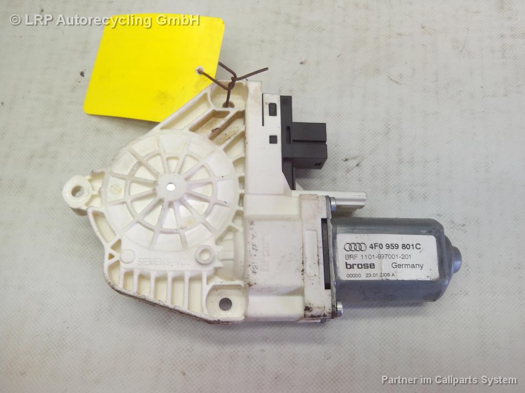 Audi A6 4F Bj.2006 original Fensterhebermotor hinten links 4F0959801C