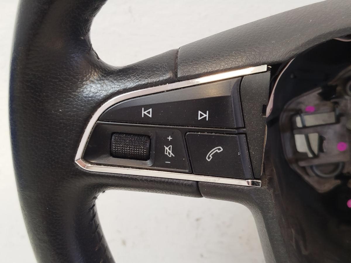 Seat Leon 5F Lenkrad Lederlenkrad 3 Speichen mit Mufu OEM