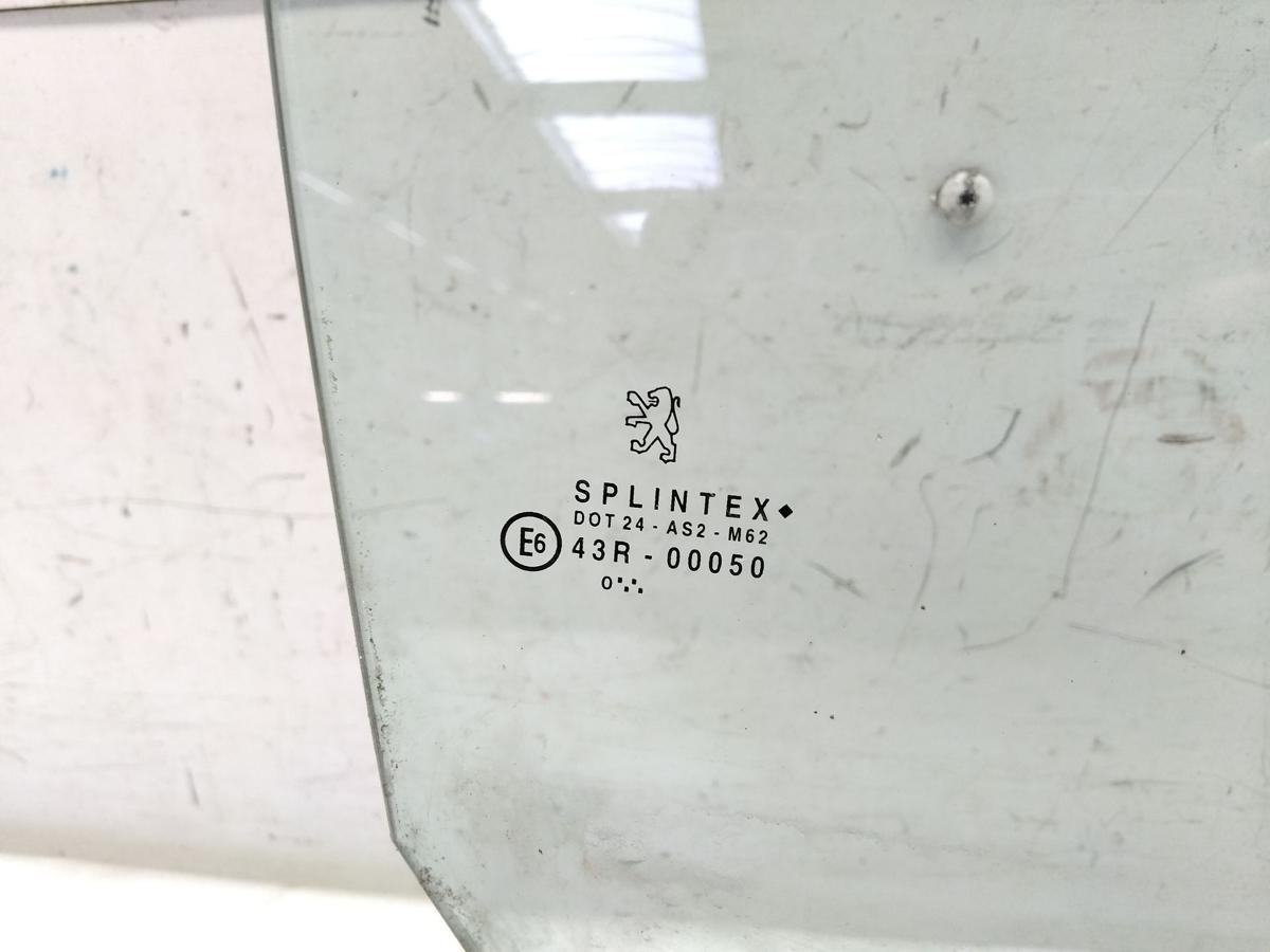 Peugeot 206 CC Cabrio original T&uuml;rscheibe rechts gr&uuml;ncolor BJ2000