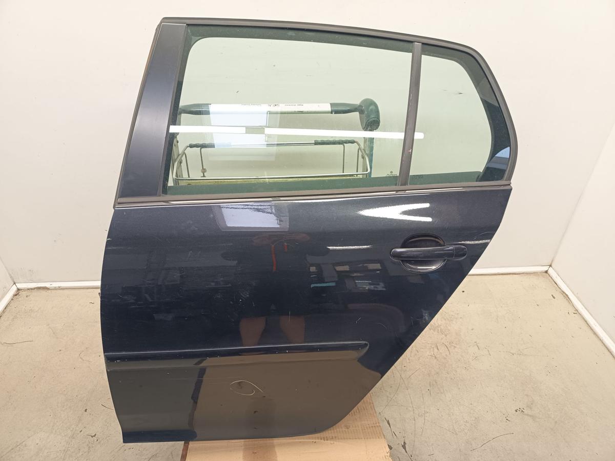 VW Golf V original T&uuml;r hinten links LC9Z schwarz Baujahr 2007