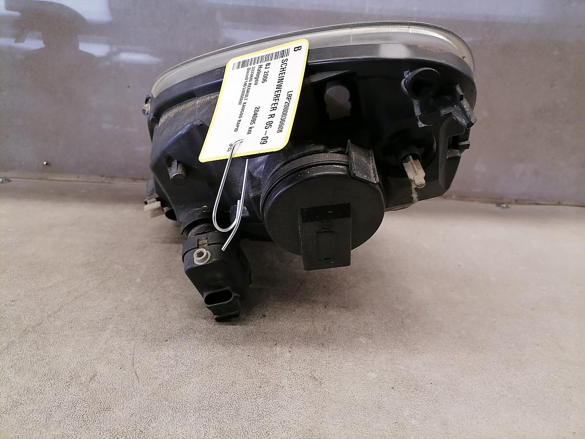 Renault Kangoo 05-09 Scheinwerfer Lampe vorn rechts 8200150617 Valeo