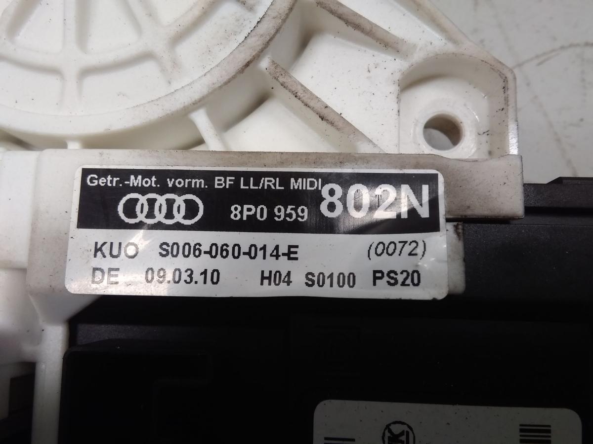 Audi A3 8P original Fensterhebermotor vorn rechts mit T&uuml;rsteuerger&auml;t Bj.2010