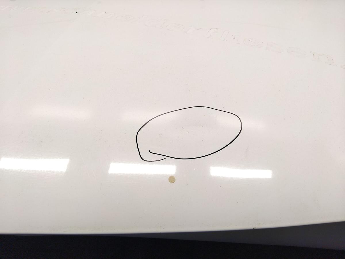 Dacia Logan Kombi original Motorhaube weiss OV369 Ice white bc BJ2008