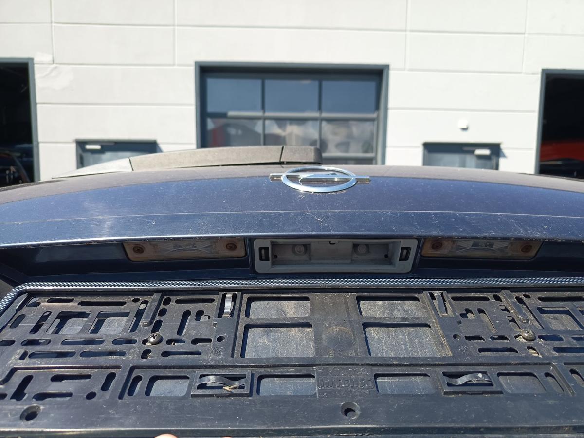 Opel Signum original Heckklappe mit Scheibe Z168 Metro Blau Baujahr 2007