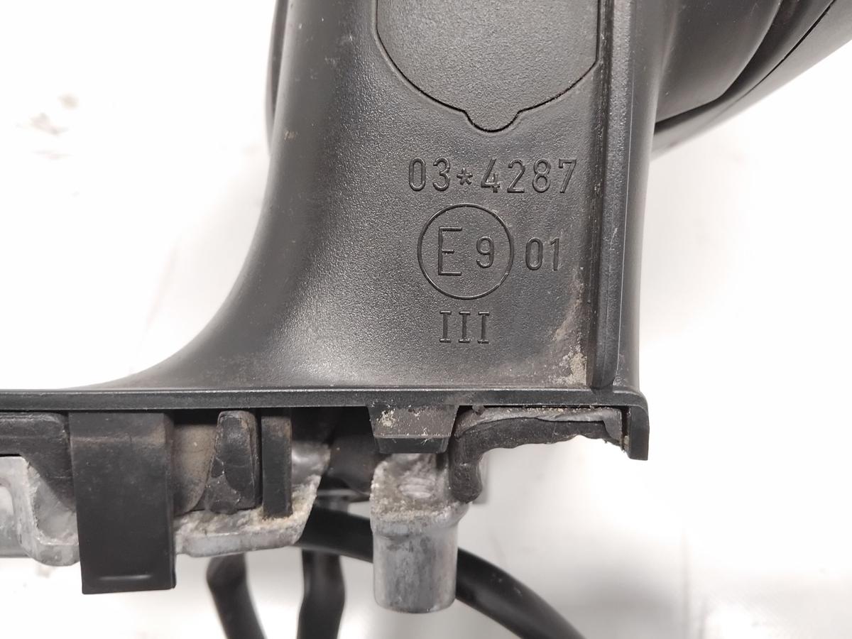 Skoda Fabia 2 5J original Au&szlig;enspiegel links schwarzmetallic 9910 Bj.2008