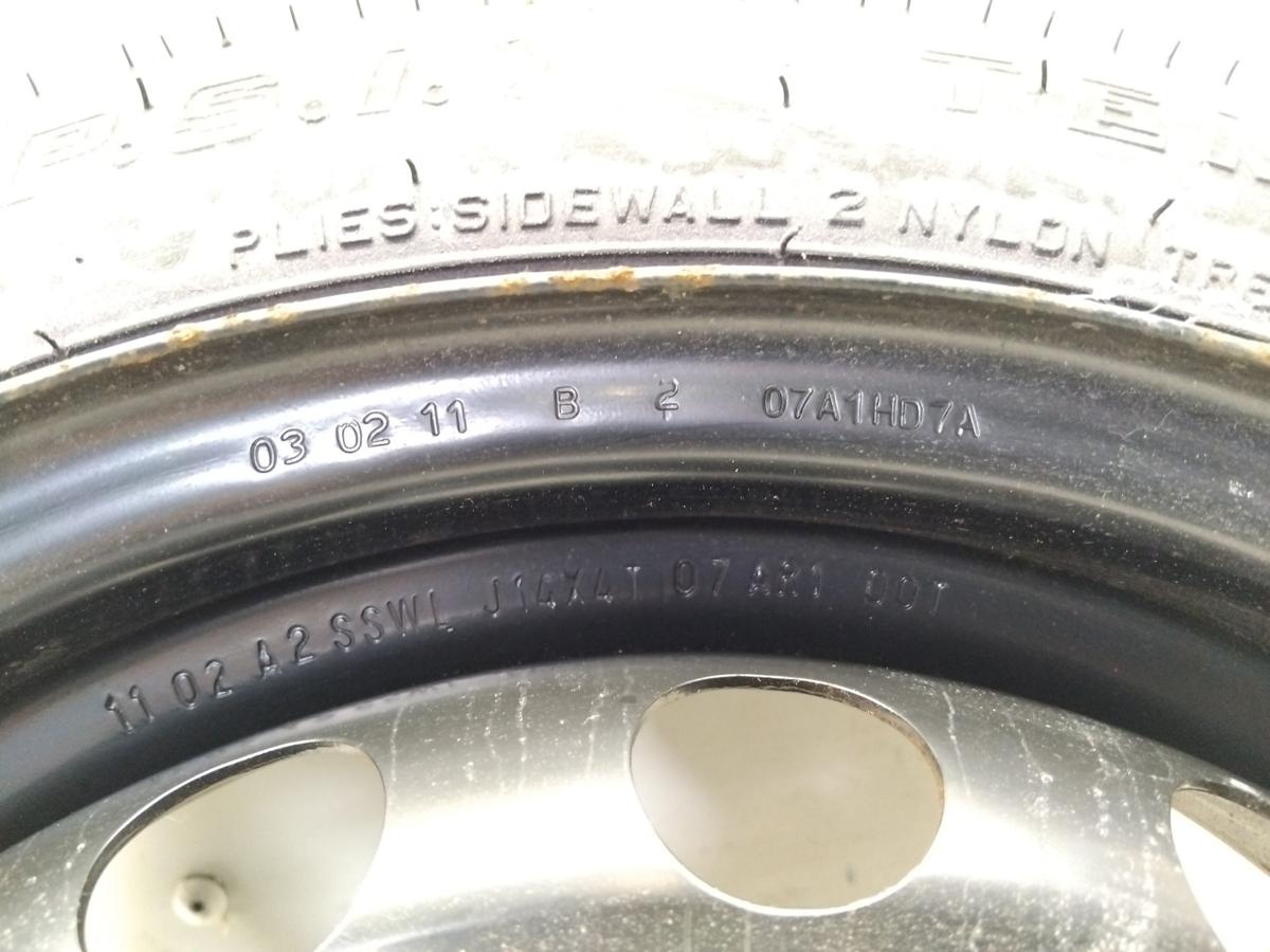Nissan Micra 4 K13 original Notrad T115/70D14 88M Falken BJ2011