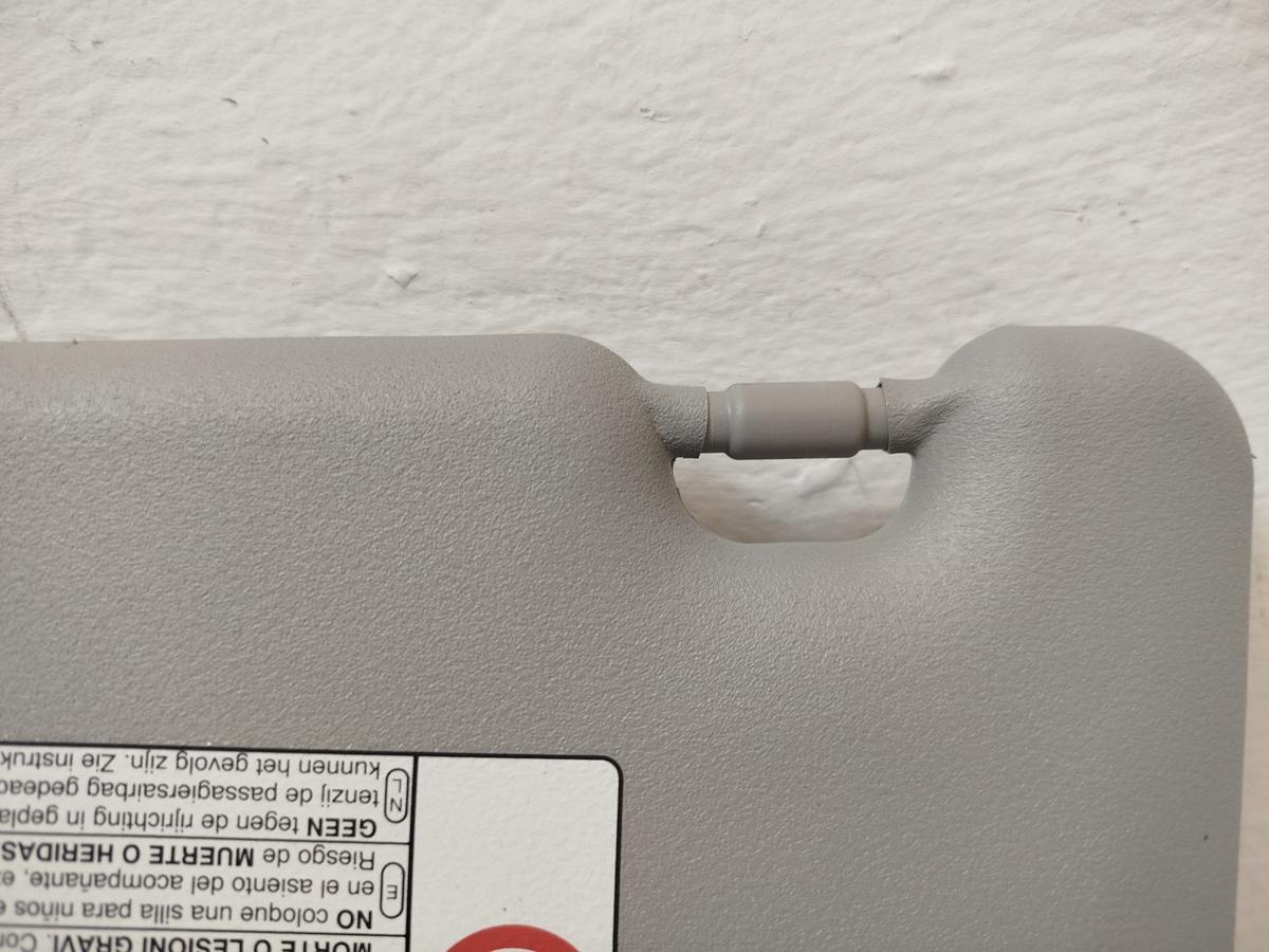 Toyota Yaris XP13 Sonnenblende vorn rechts Beifahrerseite