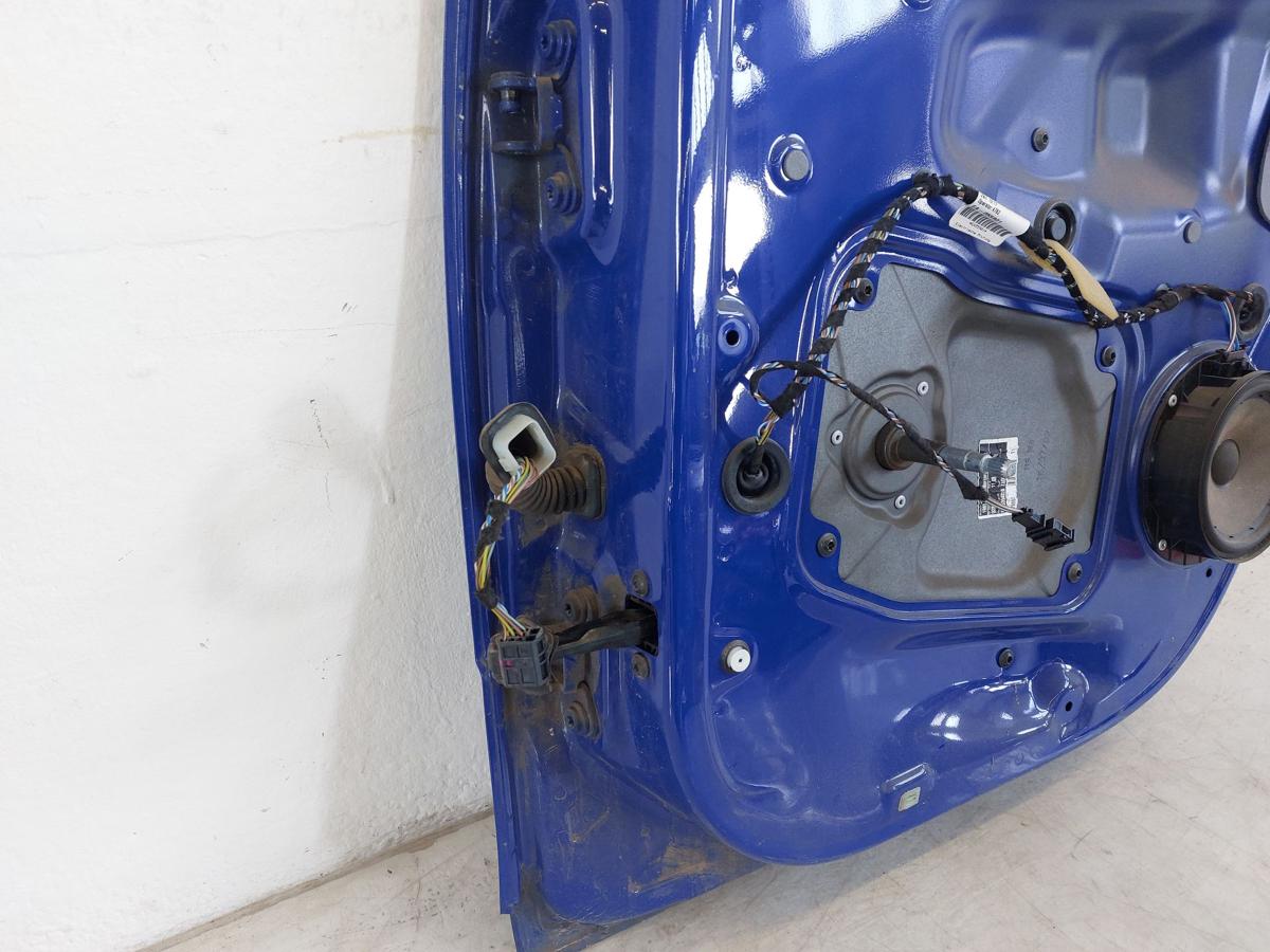 Skoda Fabia 2 Typ 5J T&uuml;r hinten rechts Fondt&uuml;r nur f&uuml;r 5 t&uuml;rer LF5K Dynamic Blue