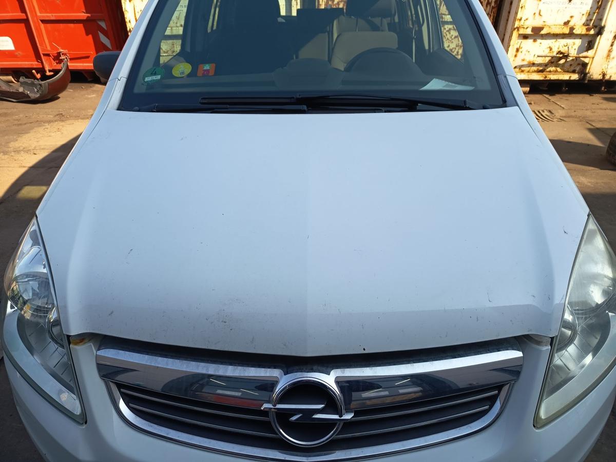 Opel Zafira B original Motorhaube Deckel vorne Z40R Weiss Baujahr 2009