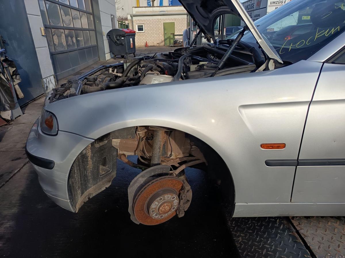 BMW 3er E46 original Kotfl&uuml;gel links Seitenteil 354 Titansilber Bj 2002