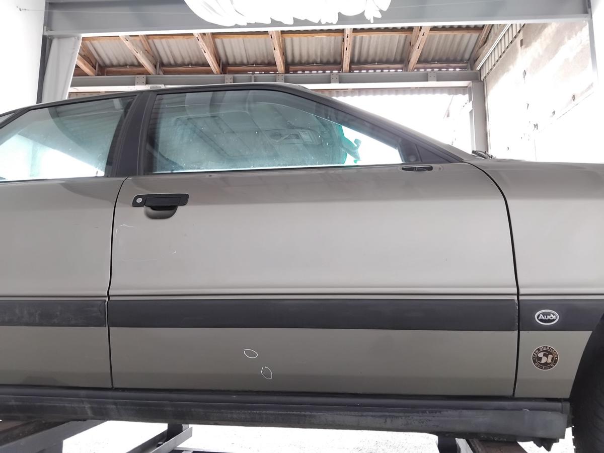 Audi 80 B3 Typ 89 T&uuml;r vorn rechts Beifahrert&uuml;r LY6U Papyrusmetallic BJ1991