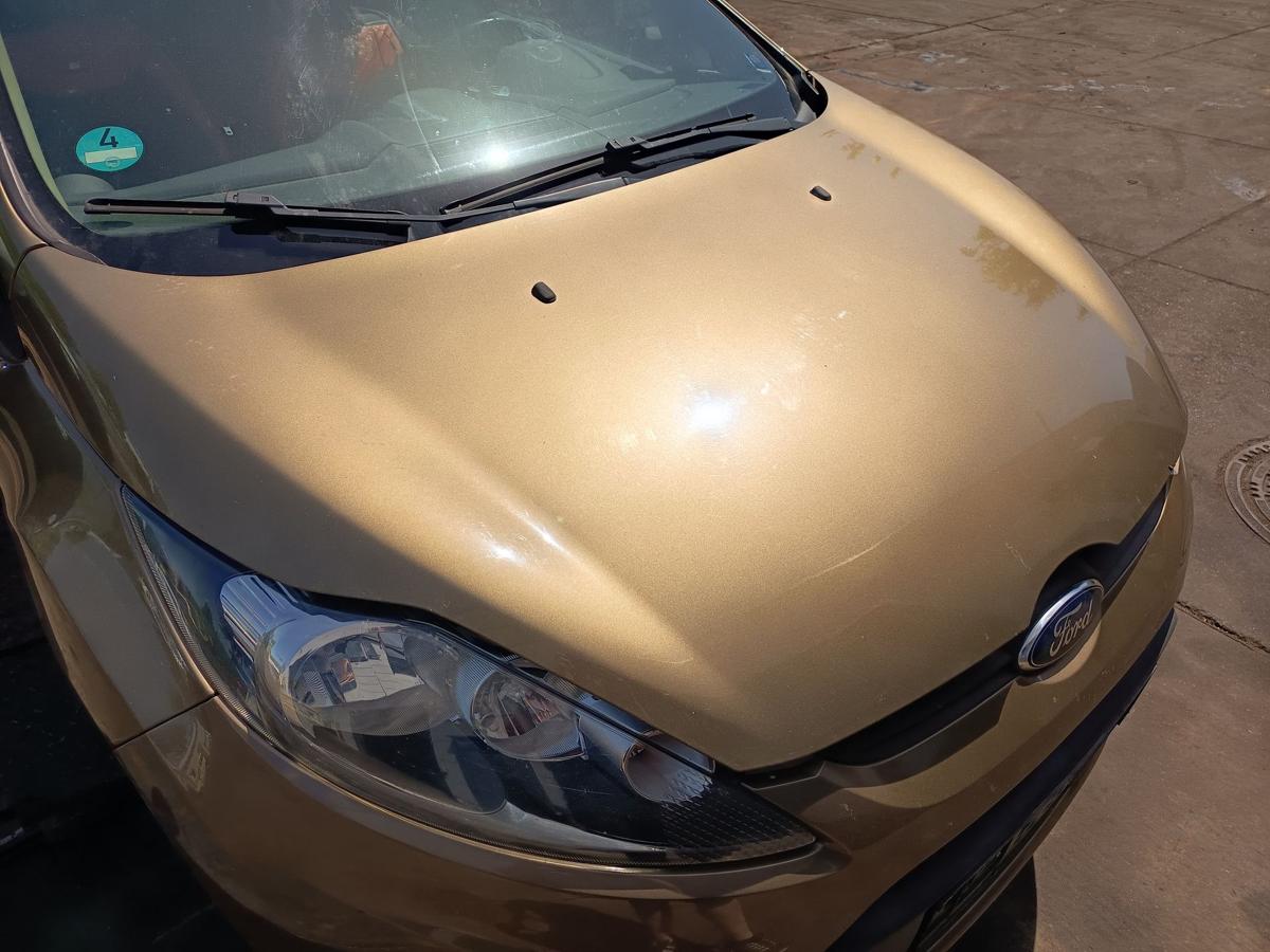 Ford Fiesta VI original Motorhaube Castano-Braun Metallic Baujahr 2012