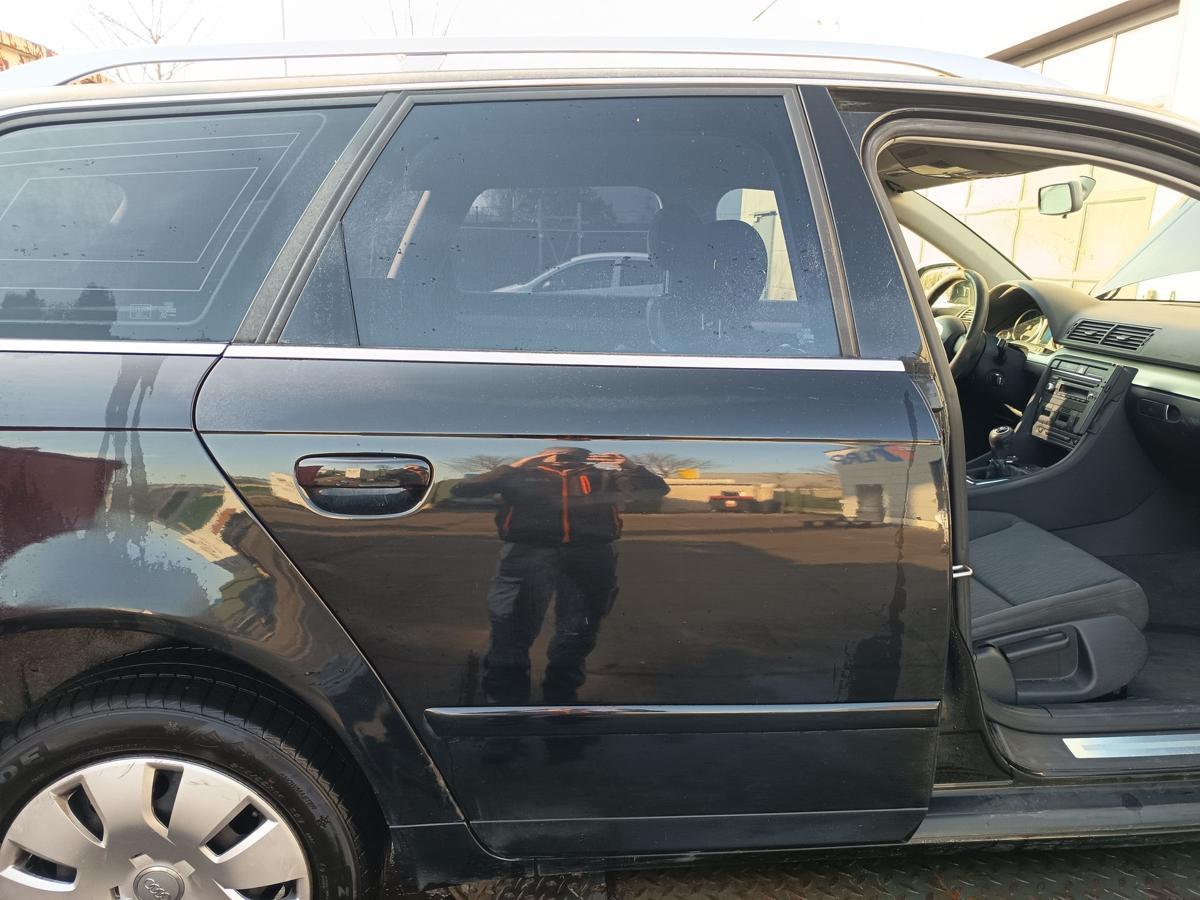 Audi A4 B7 Avant original T&uuml;r hinten rechts Fond Z9Y Phantomschwarz Bj 2006