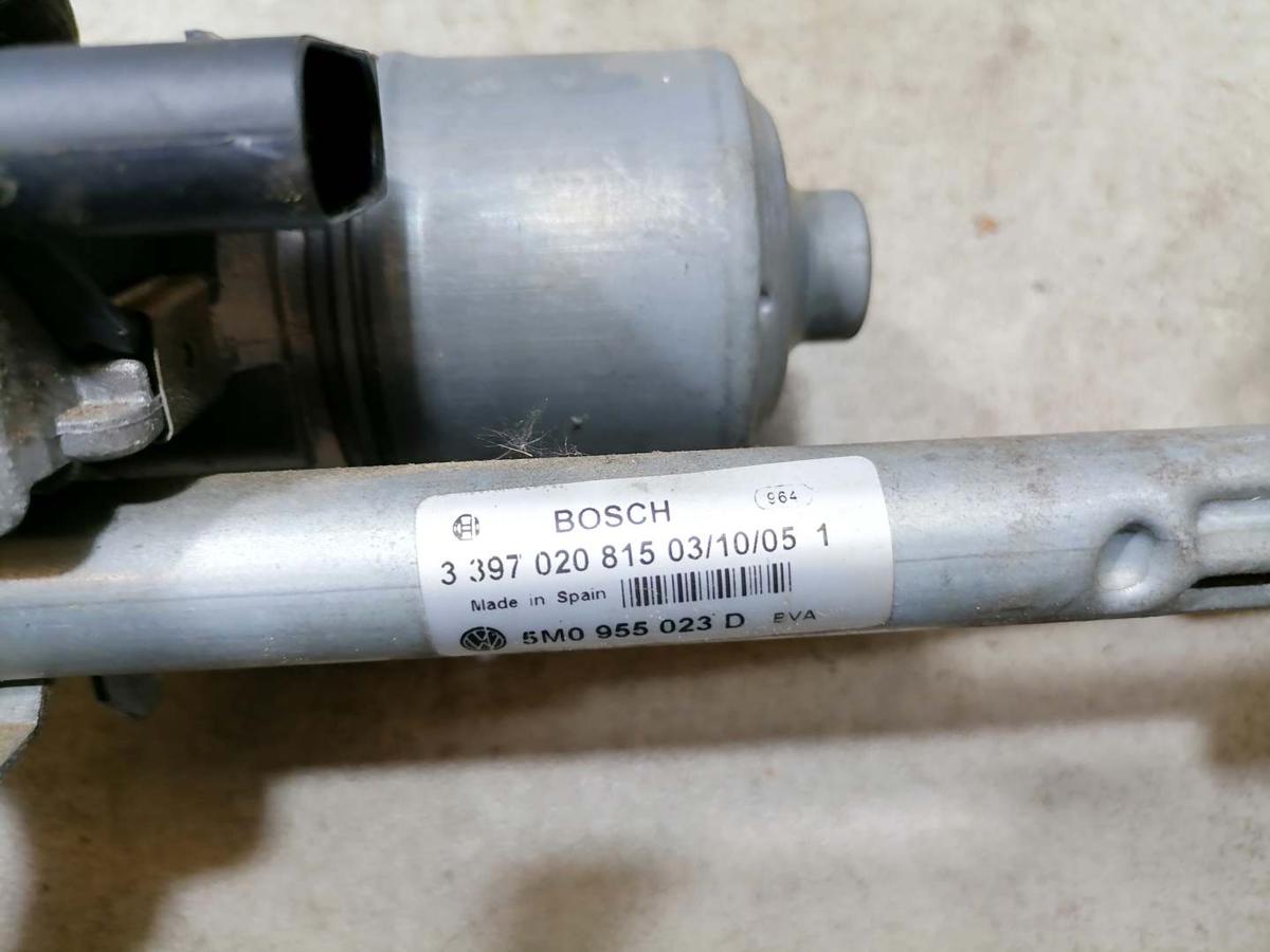 VW Golf Plus original Wischermotor vorn links mit Gestänge Bj.2005