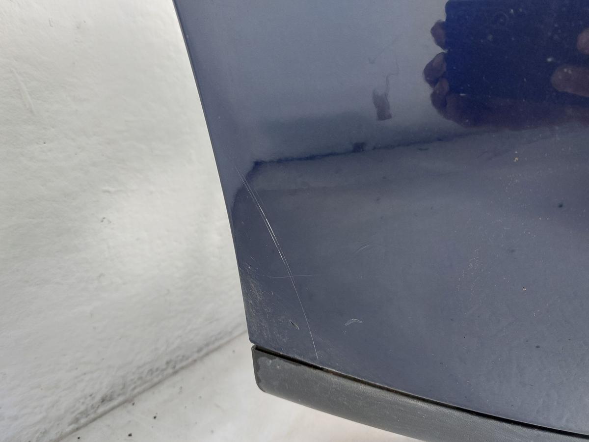 VW Polo 6N2 Sto&szlig;f&auml;nger vorn Frontsch&uuml;rze mit Nebelscheinwerfer LB5N Indigoblau