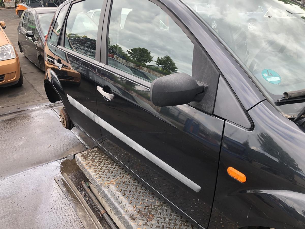 Ford Fiesta ´02 original Tür vorn rechts Beifahrer Pantherschwarz Bj 2007