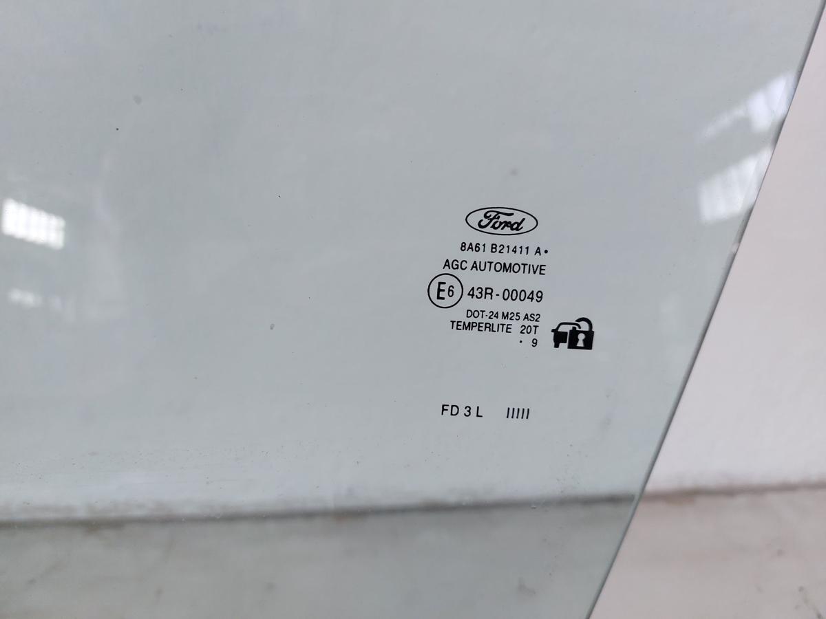 Ford Fiesta JA8 T&uuml;rscheibe vorn links Fahrert&uuml;r nur 3 t&uuml;rer Scheibe Colorglas